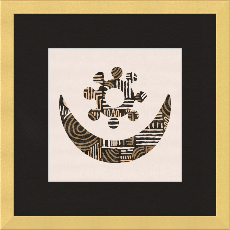 Cartouche Framed Art Print