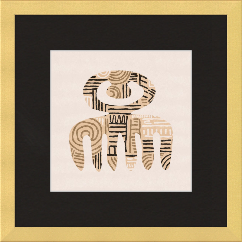 Cartouche Framed Art Print