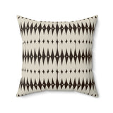 Minimalist Geometric Throw Pillow, Modern Abstract Neutral Accent Cushion, Sophisticated Monochromatic Home Decor for Living Room or Bedroom