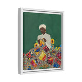 Legacy Weaver Float Framed Matte Canvas Art