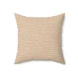 Minimalist Dotted Wave Throw Pillow, Modern Neutral Accent Cushion for Sophisticated Home Decor