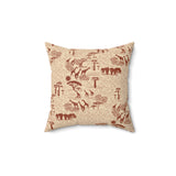 Savannah Sands: Faux Suede Pillow