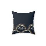 Nile Arc: Faux Suede Pillow