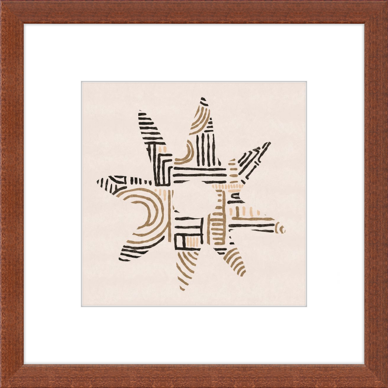 Cartouche Framed Art Print