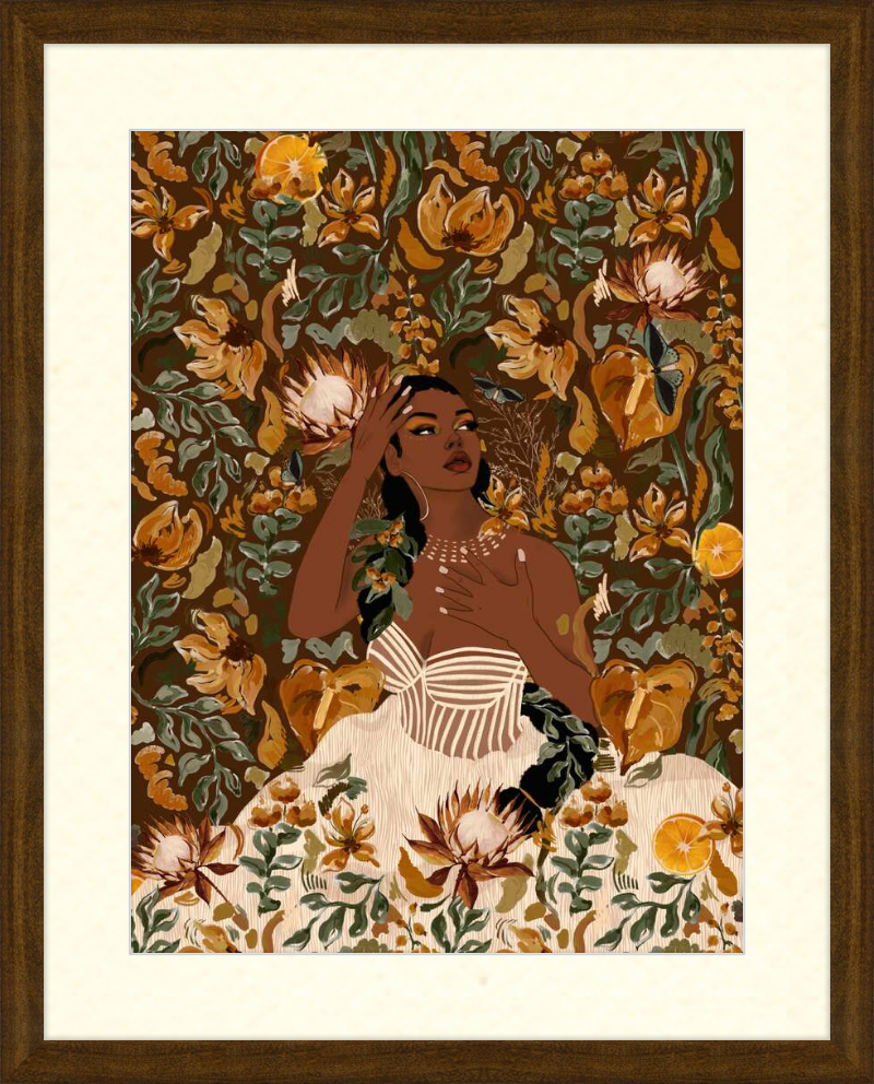 The Bride Limited Edition Custom Framed Print