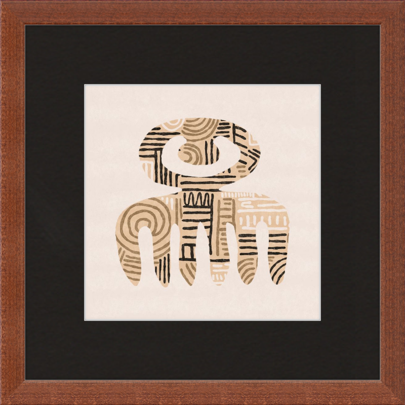 Cartouche Framed Art Print
