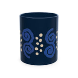 Copy of Copy of Afro Pick Ceramic Mug — Ivory Coffee Cup