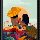 Sunday Customizable Framed Art Print