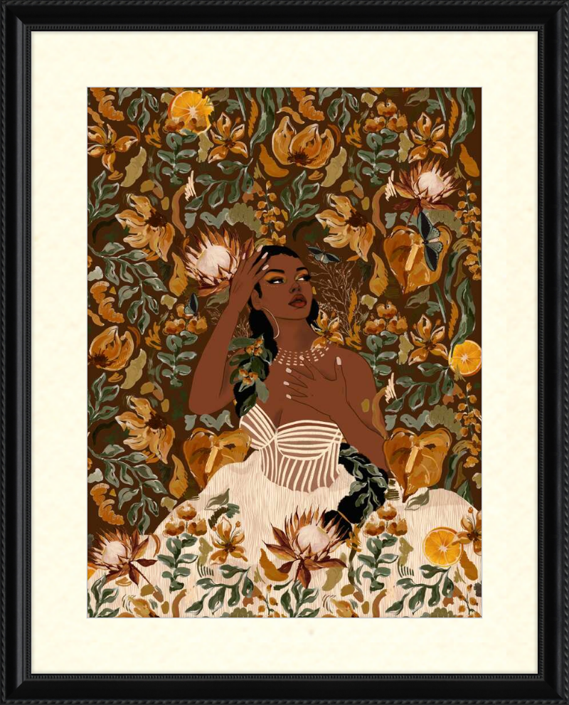 The Bride Limited Edition Custom Framed Print