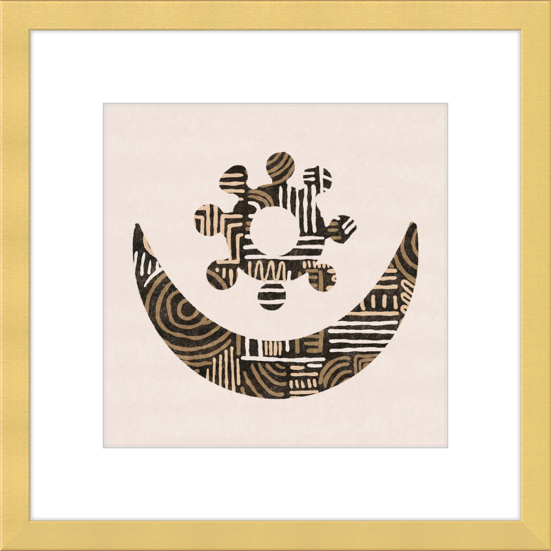 Cartouche Framed Art Print