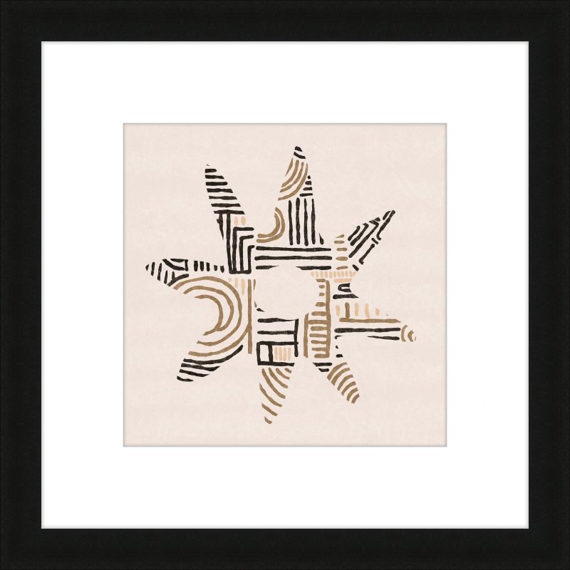 Cartouche Framed Art Print