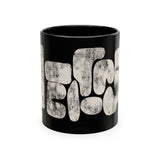 Copy of Copy of Afro Pick Ceramic Mug — Ivory Coffee Cup