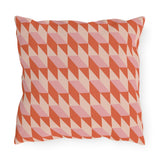 Retro Geometric Outdoor Pillows | Cozy Garden Decor | Boho Style Cushions | Patio Accessories | Nature Inspired Gift