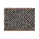 Cross Stitch Chevron Woven Heritage Style Throw