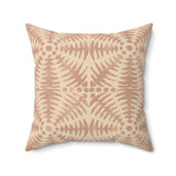 Egyptian Revival Heron Throw Pillow, Modern Diaspora Art Decor, Luxe Patterned Cushion for Elegant Living Rooms