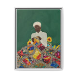 Legacy Weaver Float Framed Matte Canvas Art