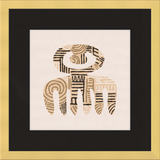 Cartouche Framed Art Print