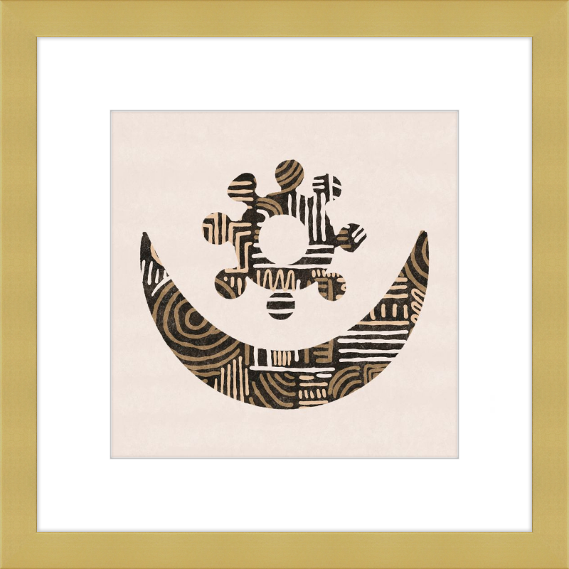 Cartouche Framed Art Print