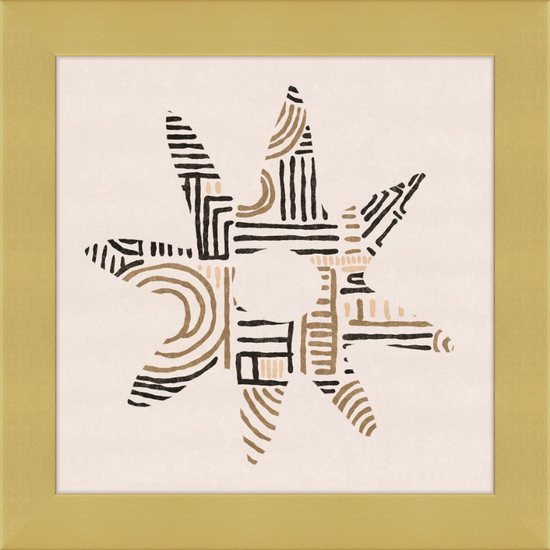Cartouche Framed Art Print