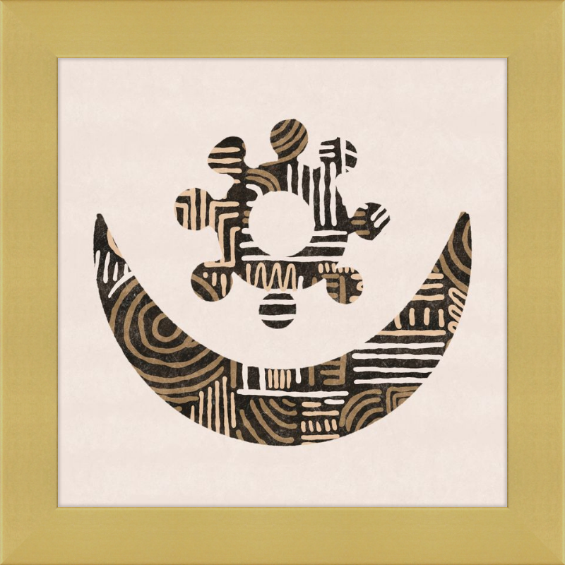 Cartouche Framed Art Print