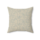 Sea Glass Collection: Poly Square Pillow