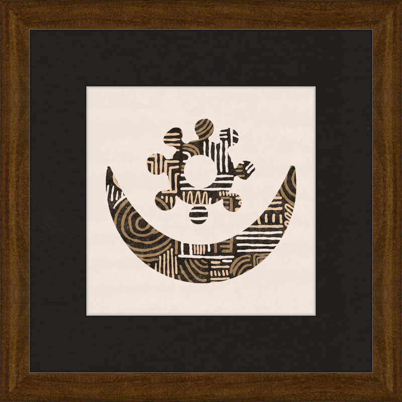 Cartouche Framed Art Print