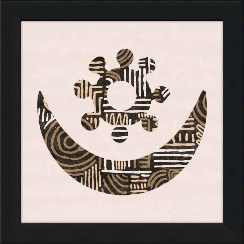 Cartouche Framed Art Print