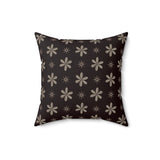 Egyptian Revival Heron Throw Pillow, Modern Diaspora Art Decor, Luxe Patterned Cushion for Elegant Living Rooms
