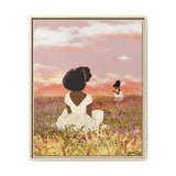 Afterglow Float Framed Matte Canvas Art