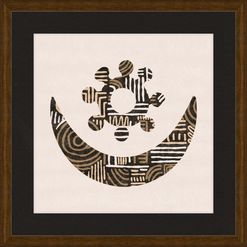 Cartouche Framed Art Print