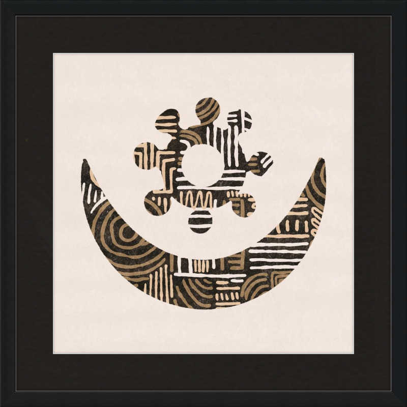 Cartouche Framed Art Print