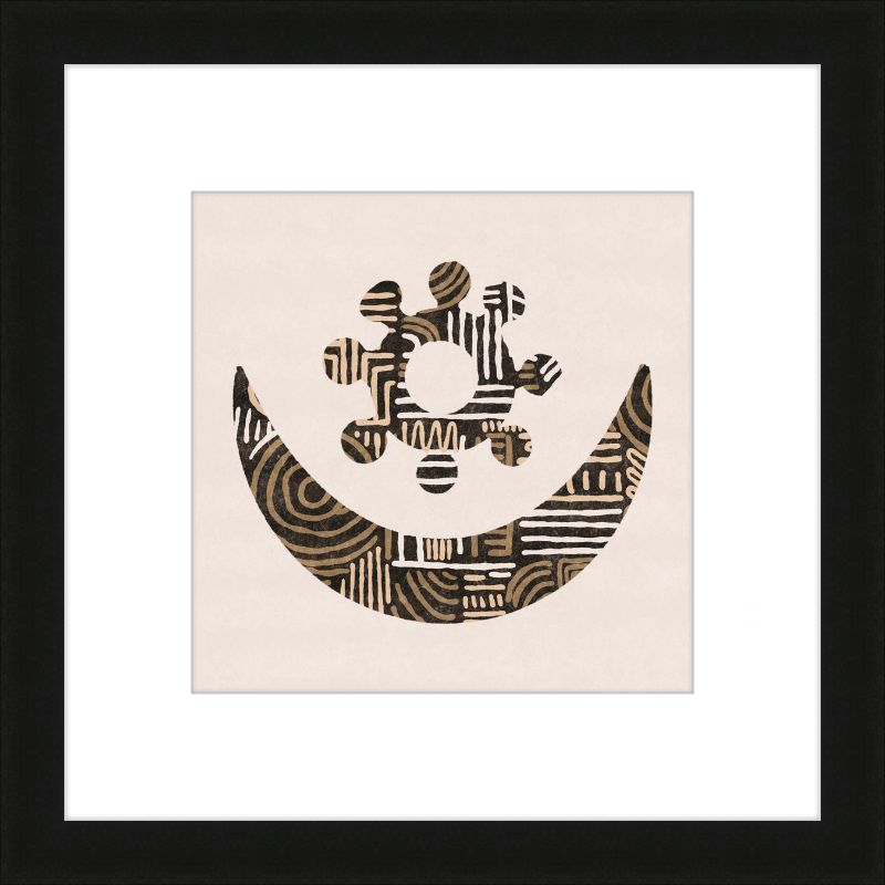 Cartouche Framed Art Print