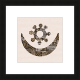 Cartouche Framed Art Print