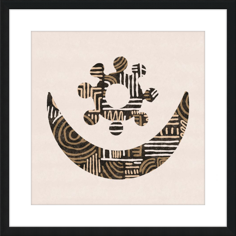 Cartouche Framed Art Print