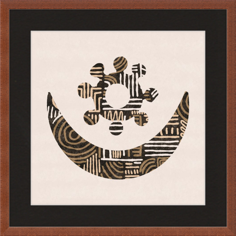 Cartouche Framed Art Print