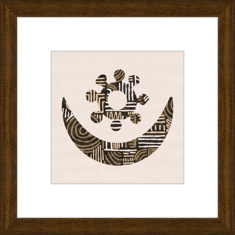 Cartouche Framed Art Print