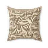 Sea Glass Collection : Faux Suede Pillow