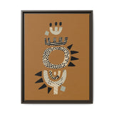 Zaria: Float Framed Matte Canvas Art