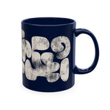 Copy of Copy of Afro Pick Ceramic Mug — Ivory Coffee Cup