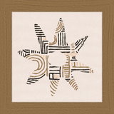 Cartouche Framed Art Print