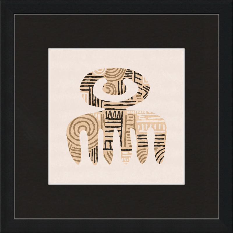 Cartouche Framed Art Print