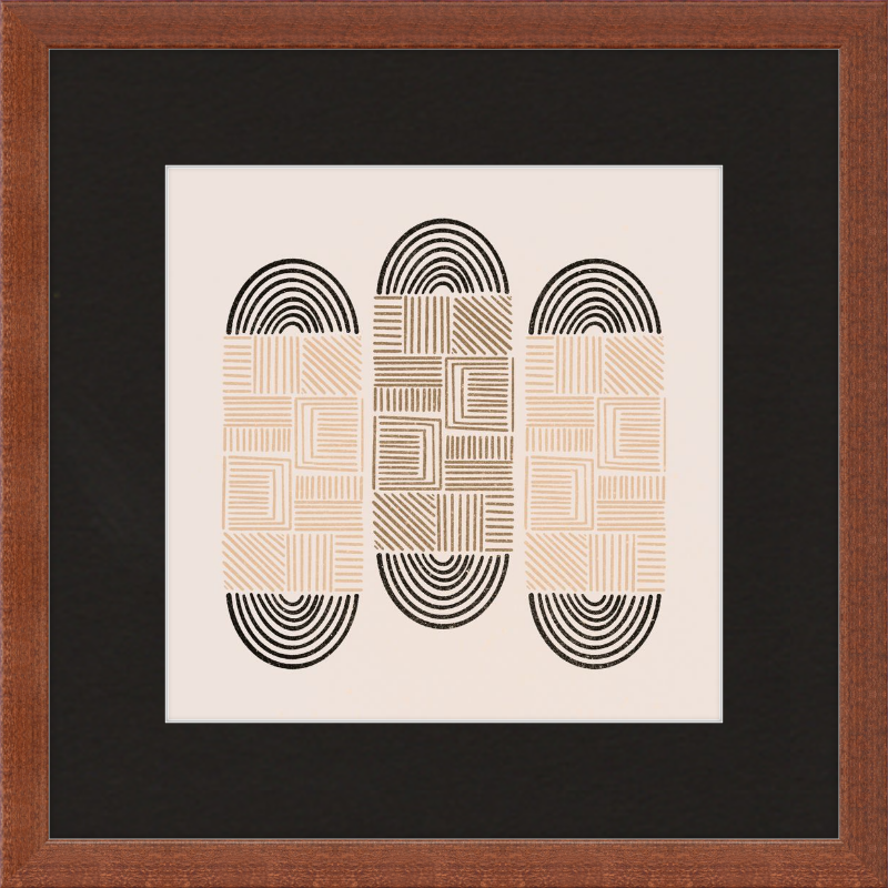 Cartouche Framed Art Print