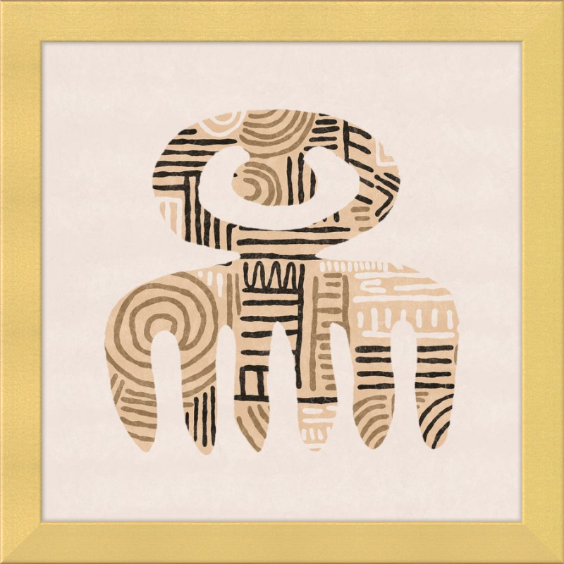 Cartouche Framed Art Print