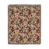 Protea Print Woven Heritage Style Throw