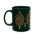 Copy of Copy of Afro Pick Ceramic Mug — Ivory Coffee Cup