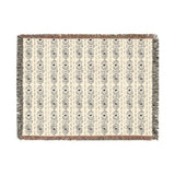 Block Print Woven Heritage Style Throw