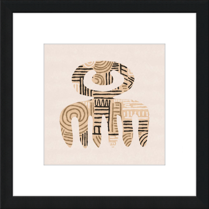 Cartouche Framed Art Print