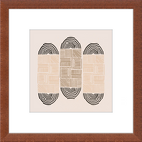 Cartouche Framed Art Print