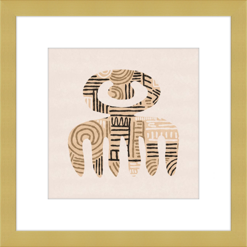 Cartouche Framed Art Print