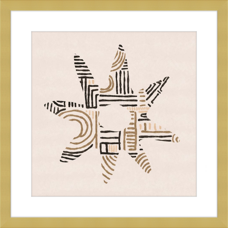 Cartouche Framed Art Print